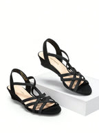 Women's Wedge Sandals Open Toe Fashion Comfortable Summer Shoes
