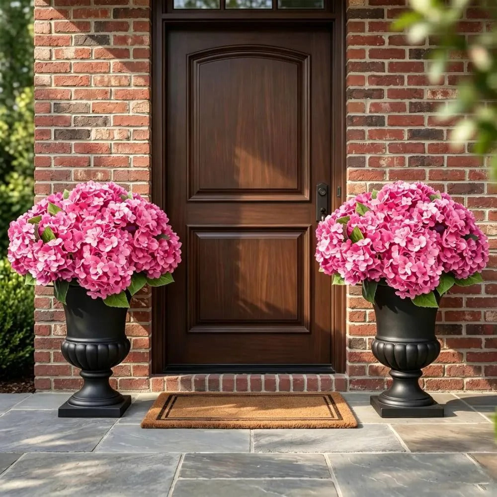 💥Last Day 70% OFF💐Artificial Outdoor Hydrangea Flowers - UV resistant, Waterproof, Windproof