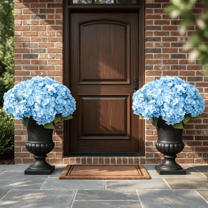 💥Last Day 70% OFF💐Artificial Outdoor Hydrangea Flowers - UV resistant, Waterproof, Windproof