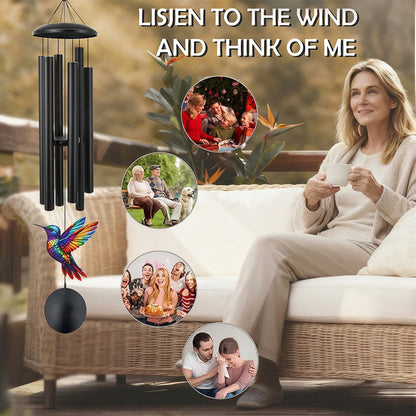 🎵 LIMITED-TIME 50% OFF! 💥 Vintage Metal Memorial Wind Chimes – Soothing Melody, Rust-Resistant Aluminum, Retro Design ✨